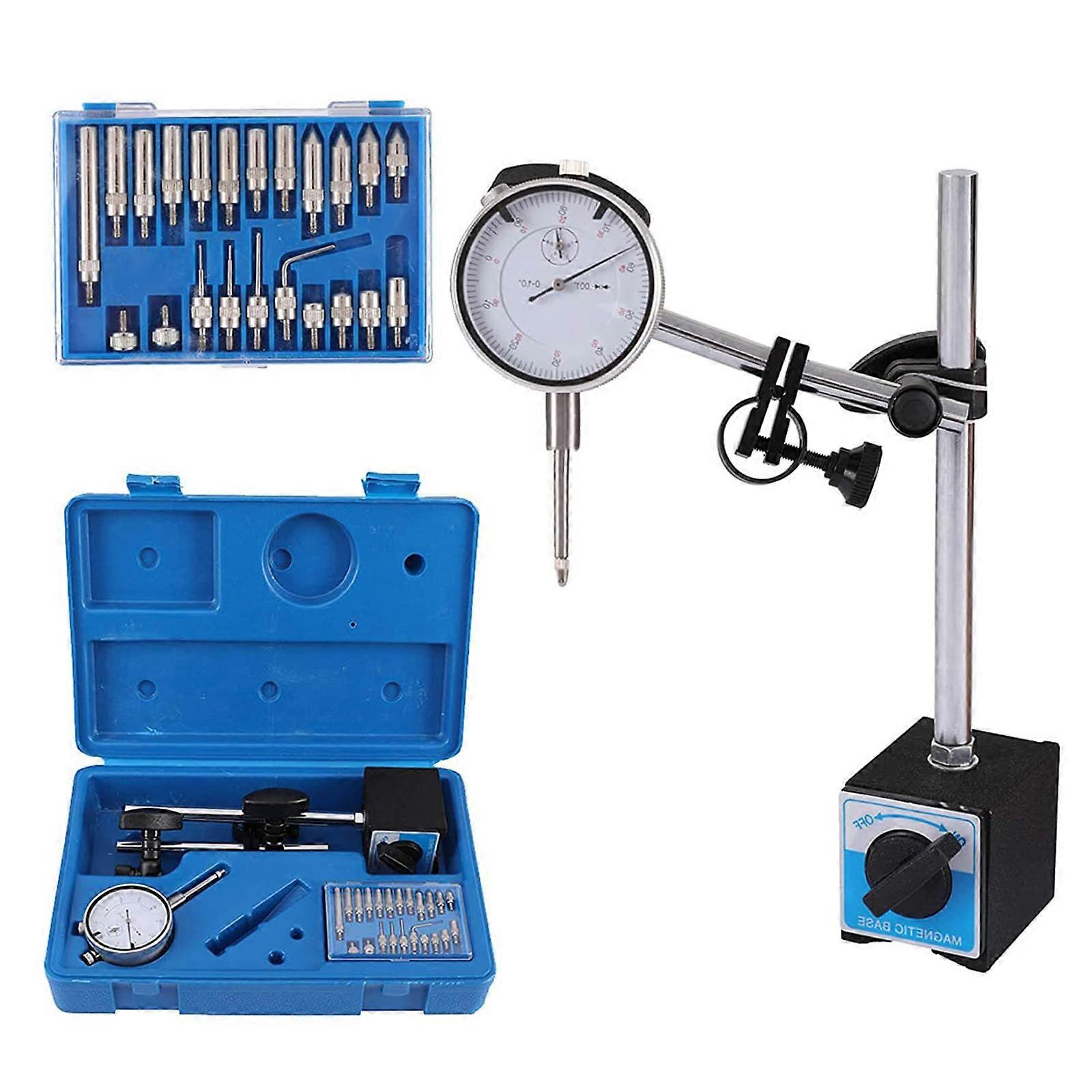 Digital Dial Indicator with Magnetic Flexible Adjustable Measuring Frame Ref: 6647