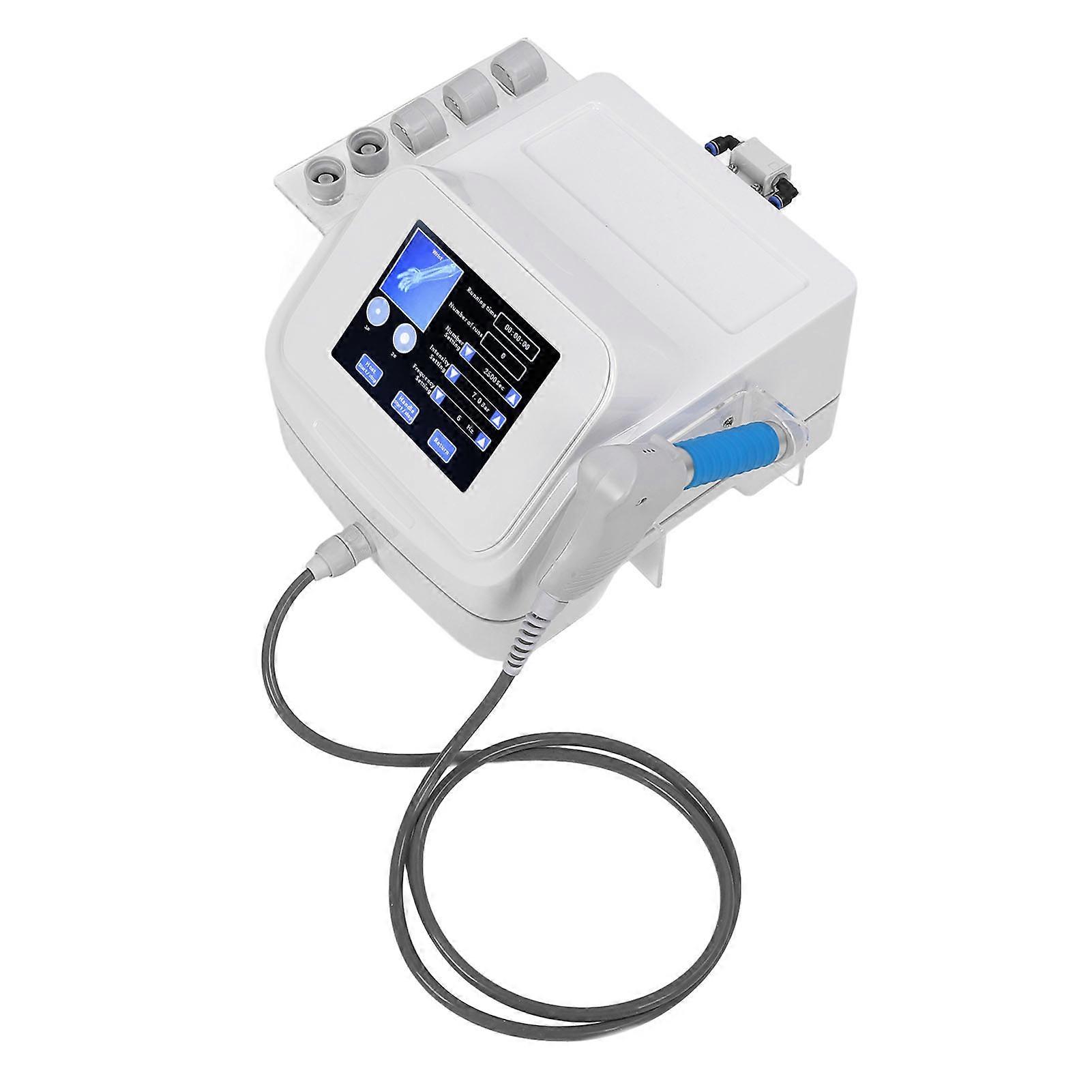 Pneumatic Extracorporeal Shock Wave Machine Deep Tissue Massage Physical Chiropractic Fractional ESWT Shockwave Device EU Plug 220V