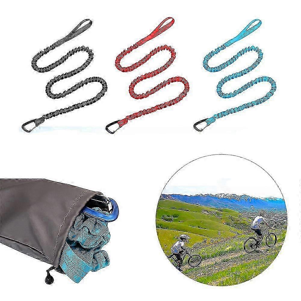 Corda di traino genitore-figlio all'aperto per bicicletta per bambini - Corda di traino elastica per bici
