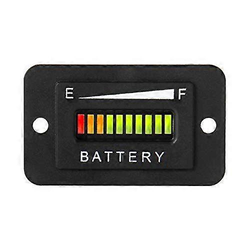 48V BATTERY INDICATOR: Battery indicator is only suitable for 48V Lead-Acid Batteries equipment(Not included Trojan battery).