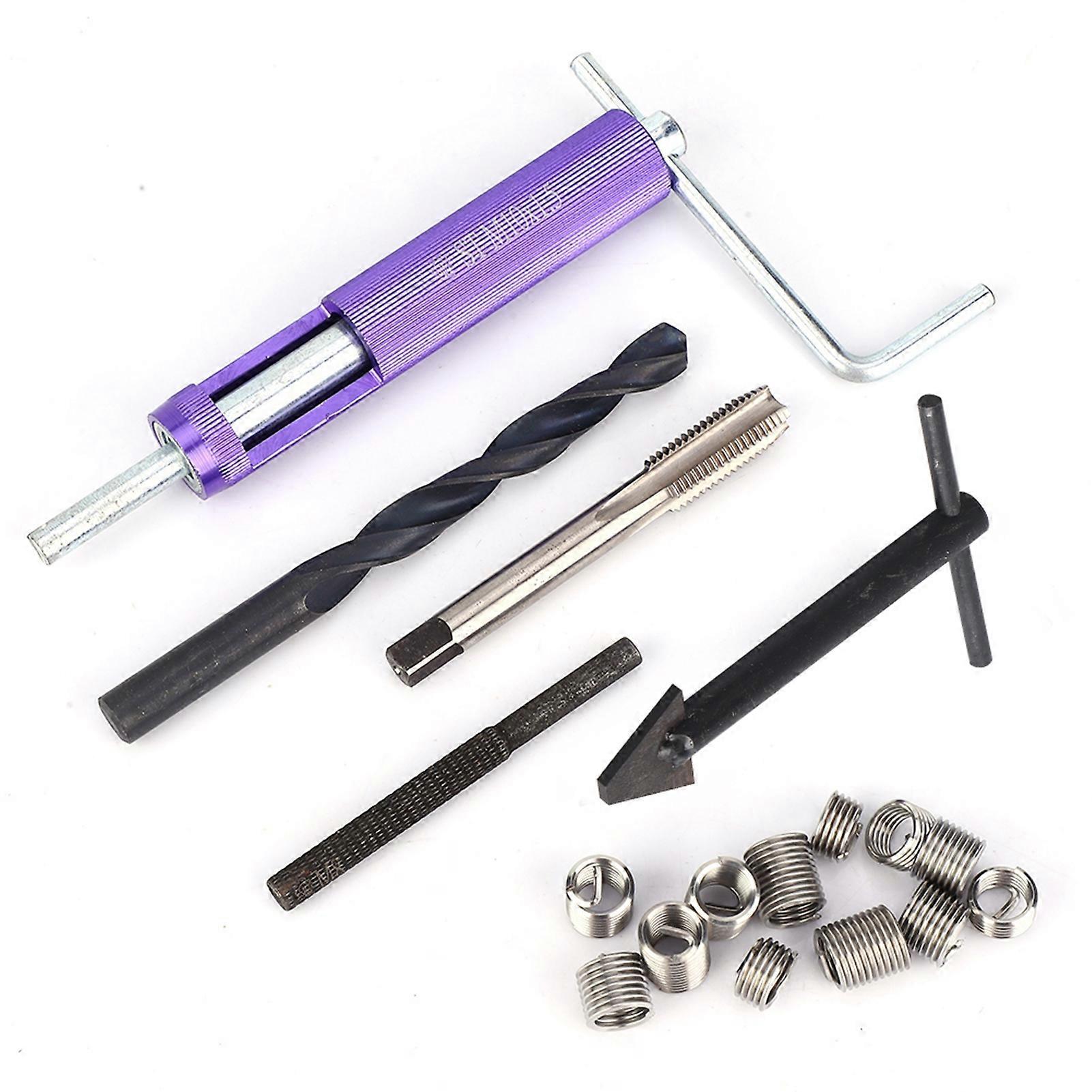 M10 x 1.25 Thread Repair Insert Kit 12PCS Screw Sleeve 1D 1.5D 2D(M10 )