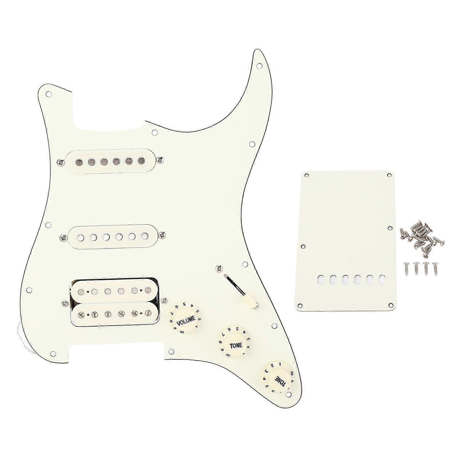 11-Loch SSH vorverdrahtetes Schlagbrett-Ersatzset für FD ST E-Gitarre