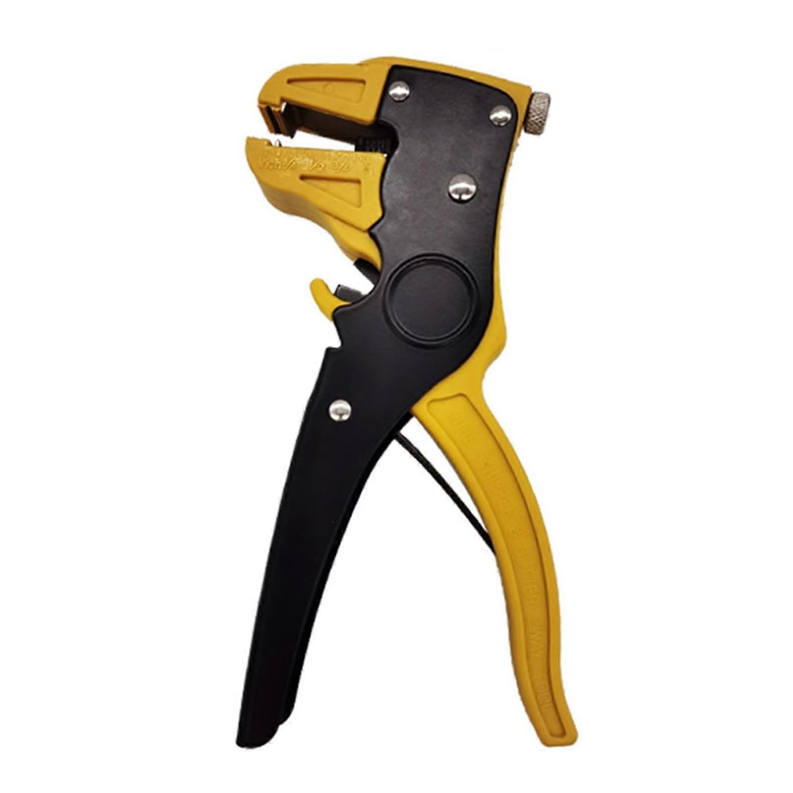 Flat Nose Pliers Joint Pliers SelfAdjusting Wire Stripper Ergonomic Design NonSlip Handle