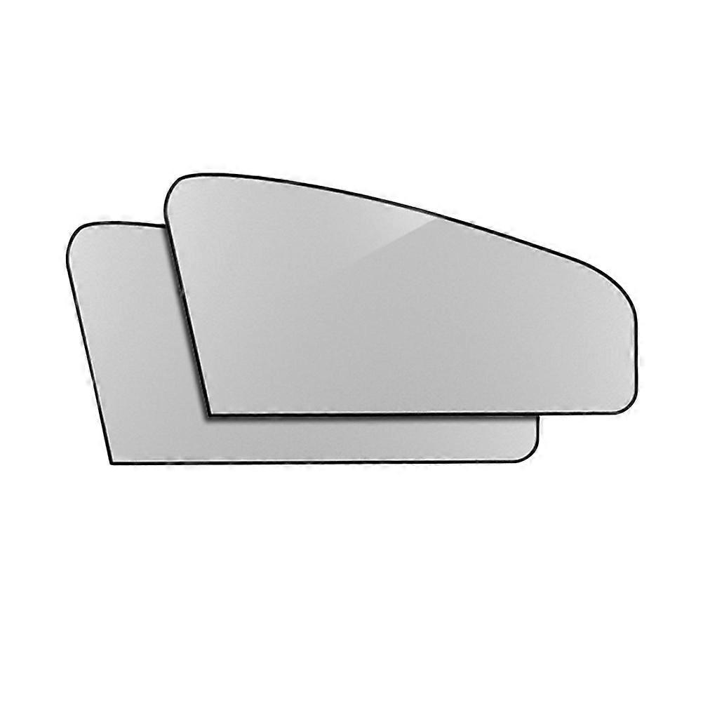 Foldable Visor with Heat Reflective Silver Material for Windshield Protection and UV Shield Fits Most Pair