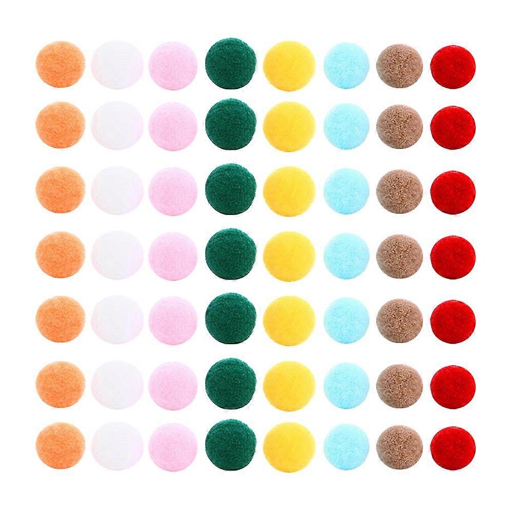 Diffuser Locket Pendant Aromatherapy Essential Oil Diffuser Round Cotton Ball Parties School Projects Adults 1.60x1.60x1.60CM 100Pcs