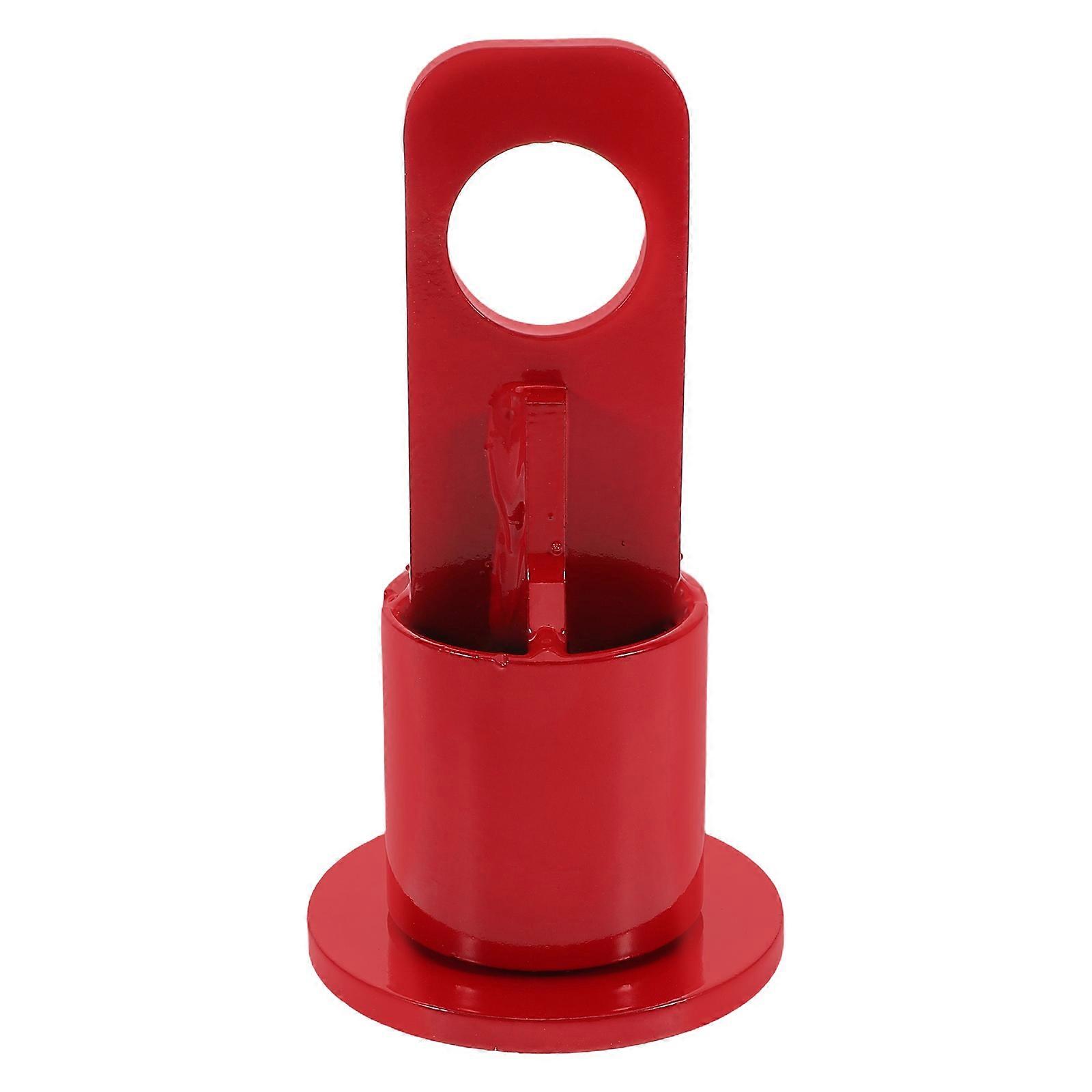 Durable Trailer Hitch Bracket with Wheel Lift Device for Secure Connections and Effortless Installation – Sturdy Safety Strap Included, Broad