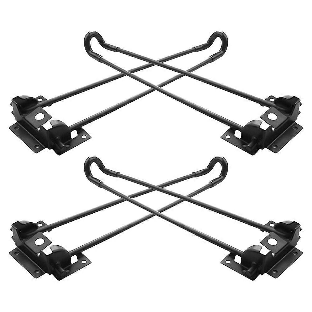 4pcs Metal Folding Table Legs, Durable Hairpin Design for DIY Furniture, Easy Installation with Screws