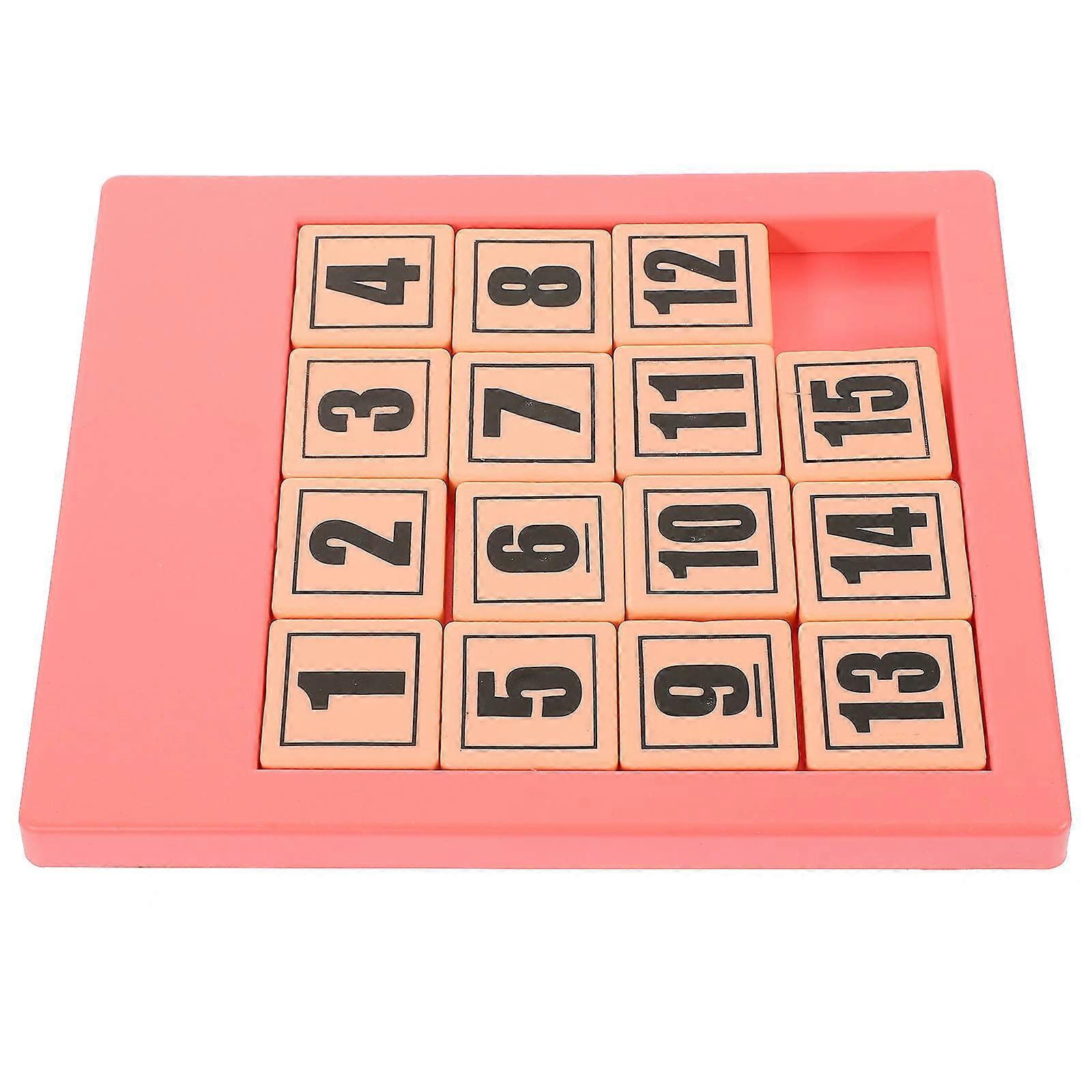 Sliding Number Puzzle Educational Blocks for Number Cognition, Memory Development, and Early Learning Cognitive Skills Matching Game