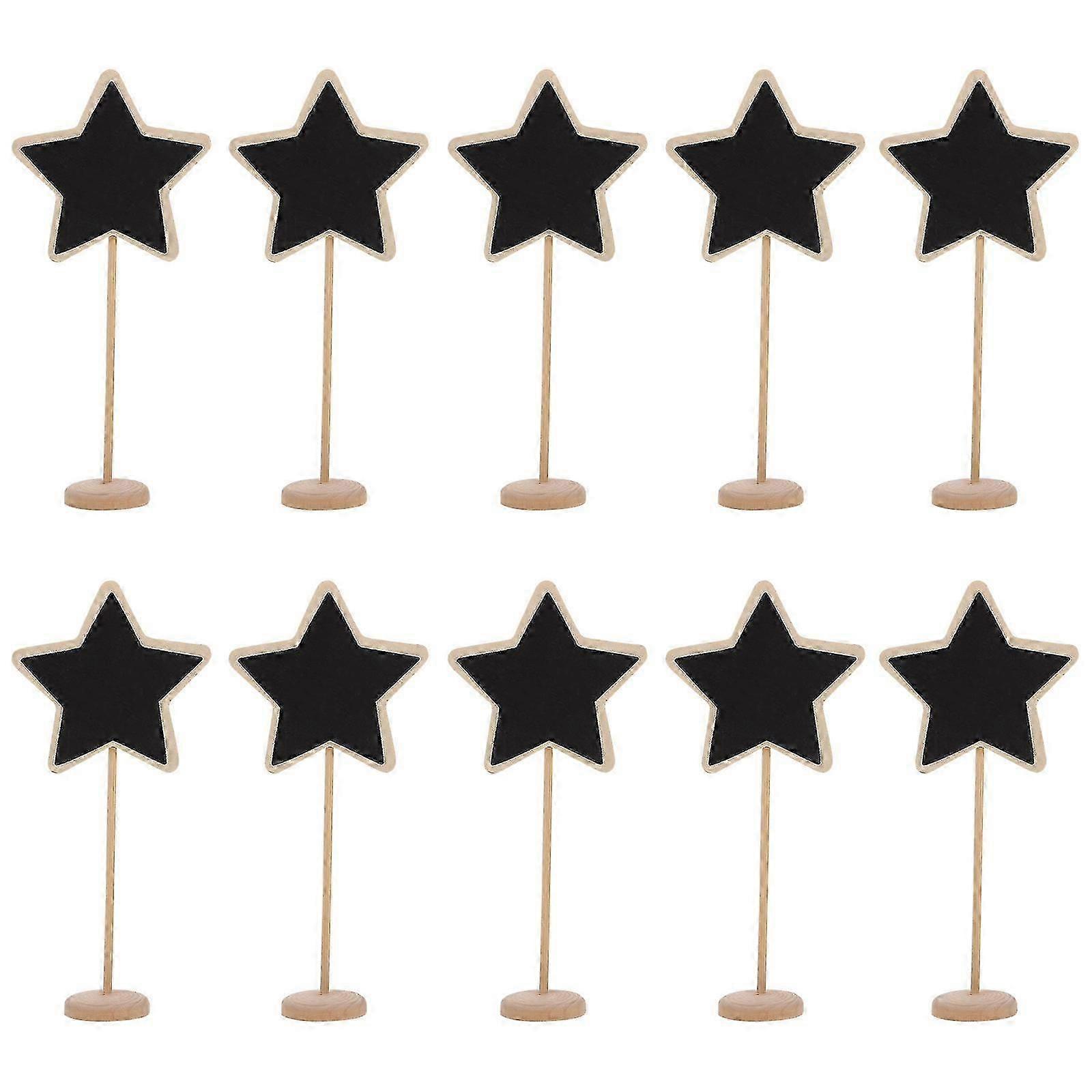 Message Board Adorn Wooden Message Boards Party Decoration Small Classy Guests 10Pcs