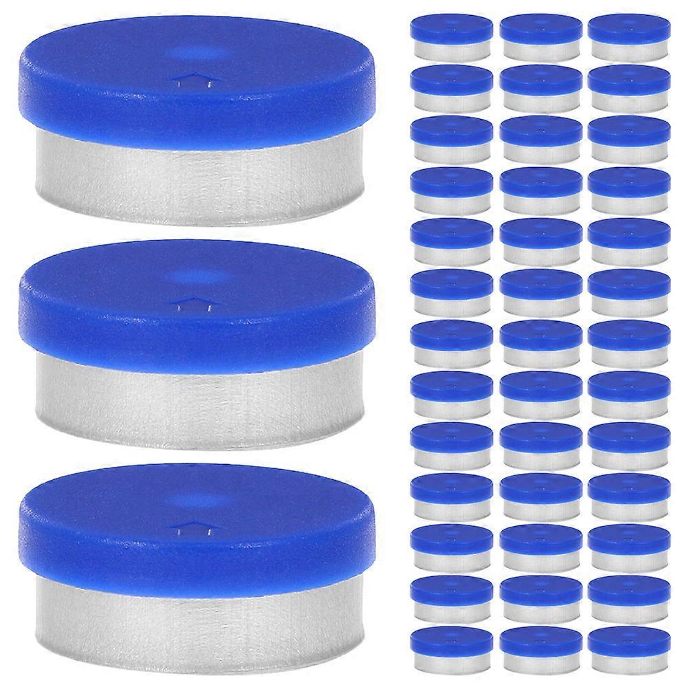 Worgeous 200pcs Flip Up Cap Sample Jar Lid Bottle Cap Flip Top Cap and Stopper Accessory Caps Plug