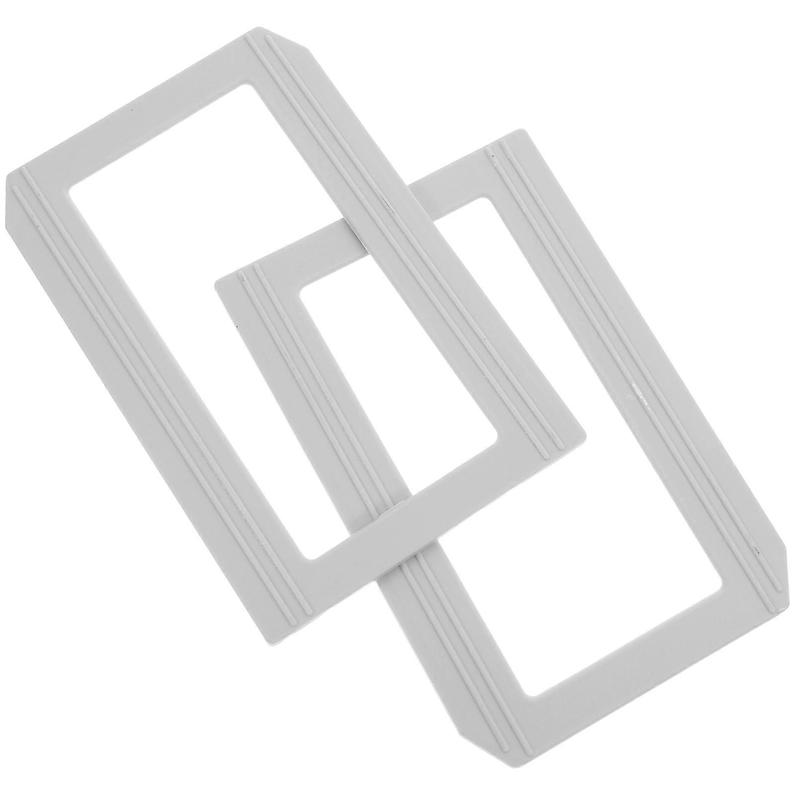 Shelf Tag Label Holders Magnetic File Cabinet Label Holders For Office 2Set Quick Item Location