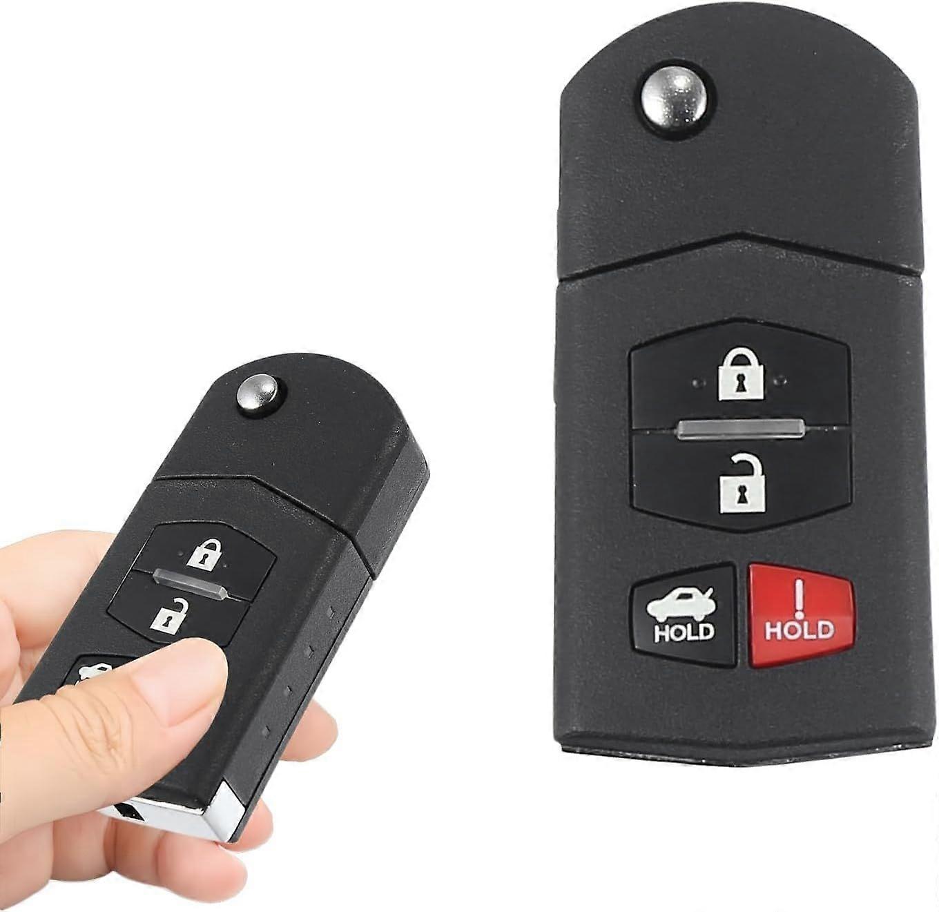 2025 Newest Replacement Keyless Entry Remote Car Key Fob 4 Button