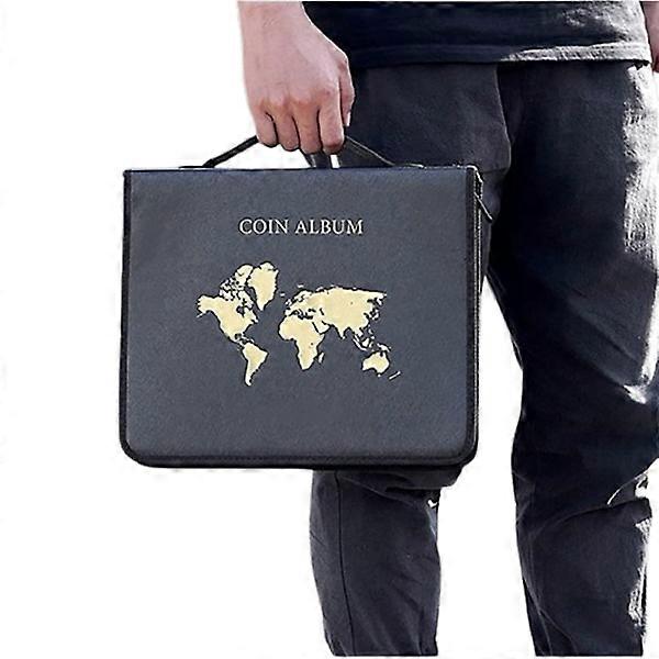 Memory Coin Album - Black Set: 13 Coin Sheets