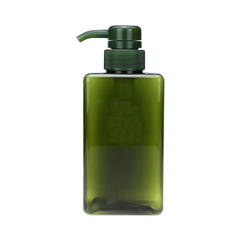 Refillable Bottles For Shampoo 2 Pcs Airless Pump Green Storage Container Ideal For Travelling With Liquid Soap