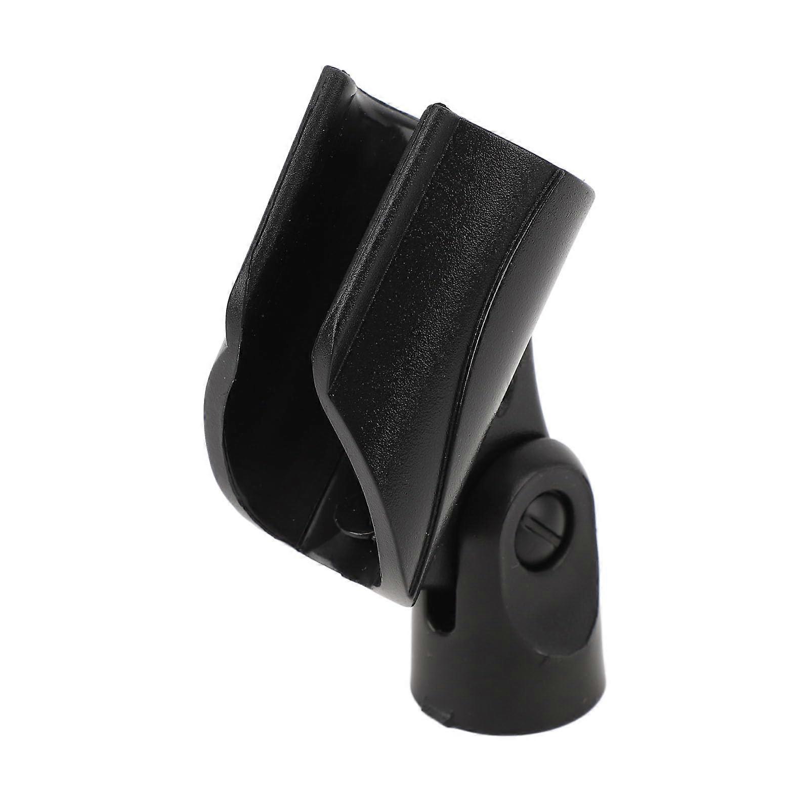 Adjustable Angle Microphone Clip, ABS Material, Secure Grip, Fits 5/8 Inch Thread