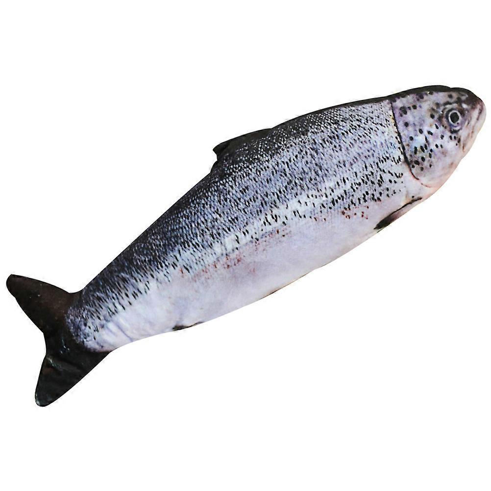 Plush Fish Toy for Cats Adorable Stuffed Doll Made of Plush and PP Cotton Multi 1pc