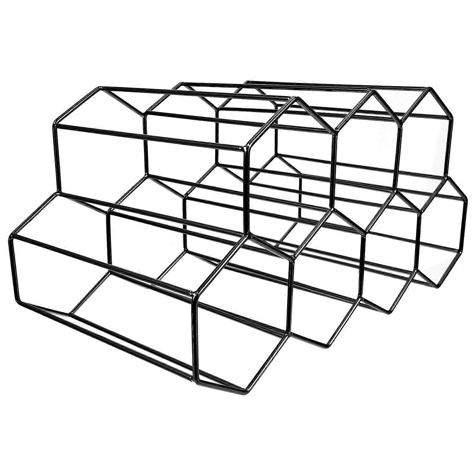Creative Iron Rack for Color with 7 Holes for Display and Storage