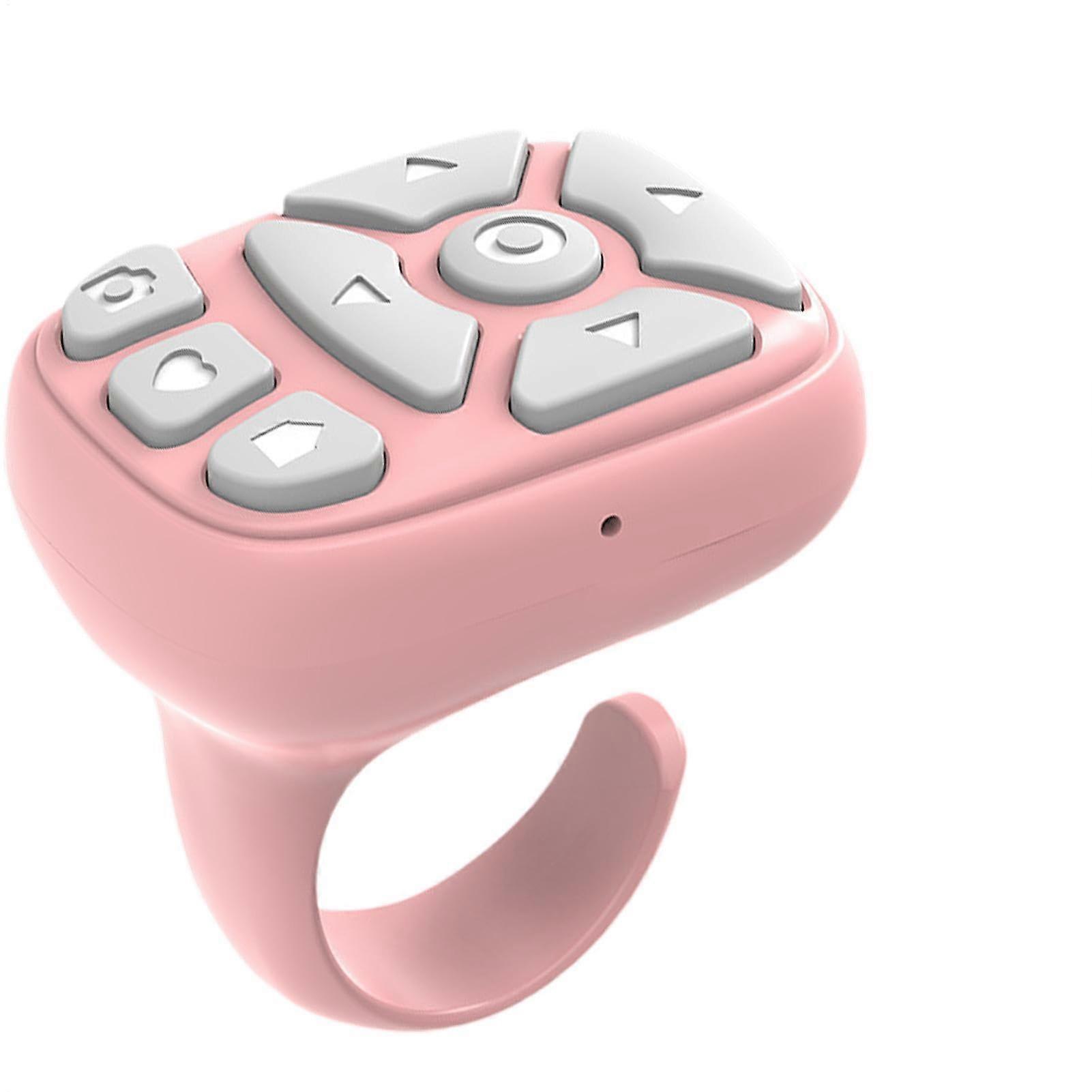 Wireless Bluetooth Remote Control with Fingertip  Clicker for Page Turning