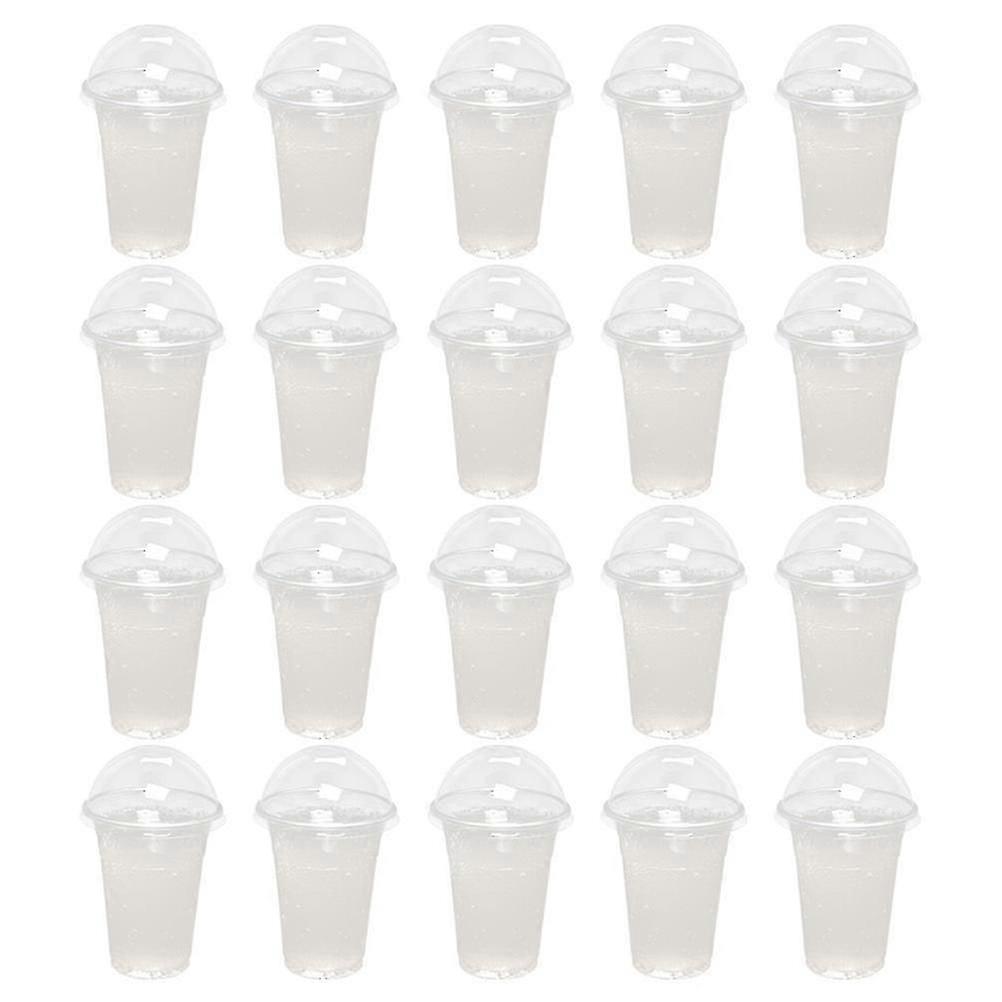 Plastic Cups with Lid Featuring Opening Design for Convenient Refilling Reliable
