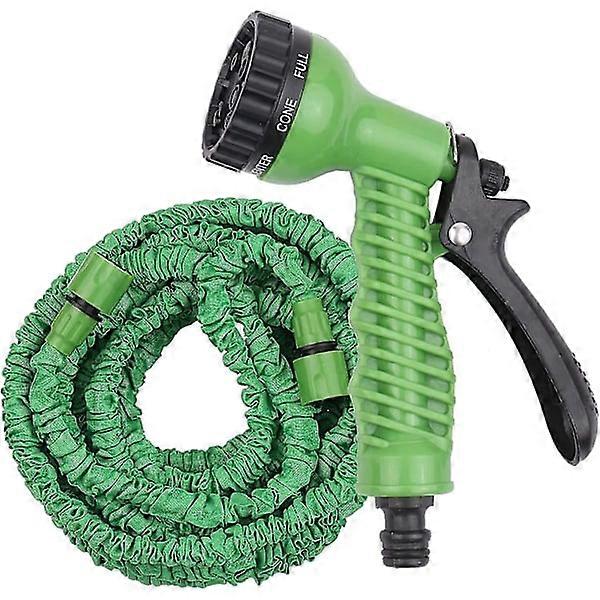 3-Fold Expandable Water Hose, Waterproof High Pressure Hose With 7 Spray Functions
