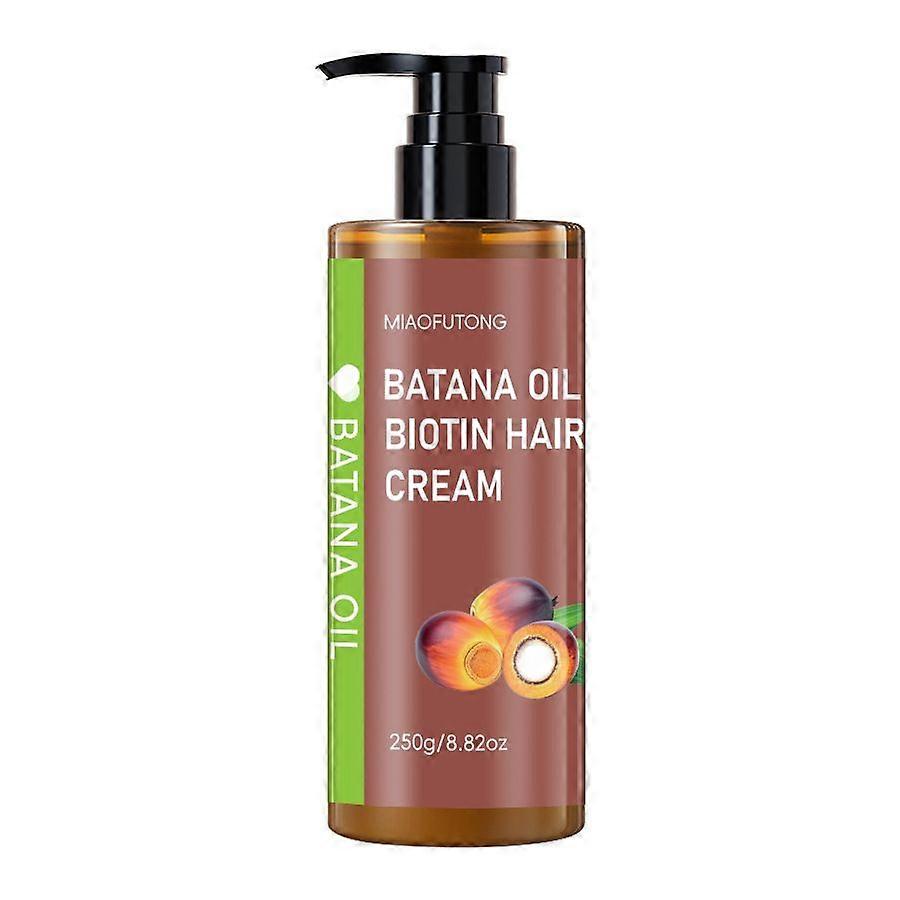 Bio Batana Olej na porost włosów, Odżywka do włosów Batana, 100% naturalny krem do włosów Batana Oil Biotyna, dla zdrowszych, grubszych, gładkich włosów