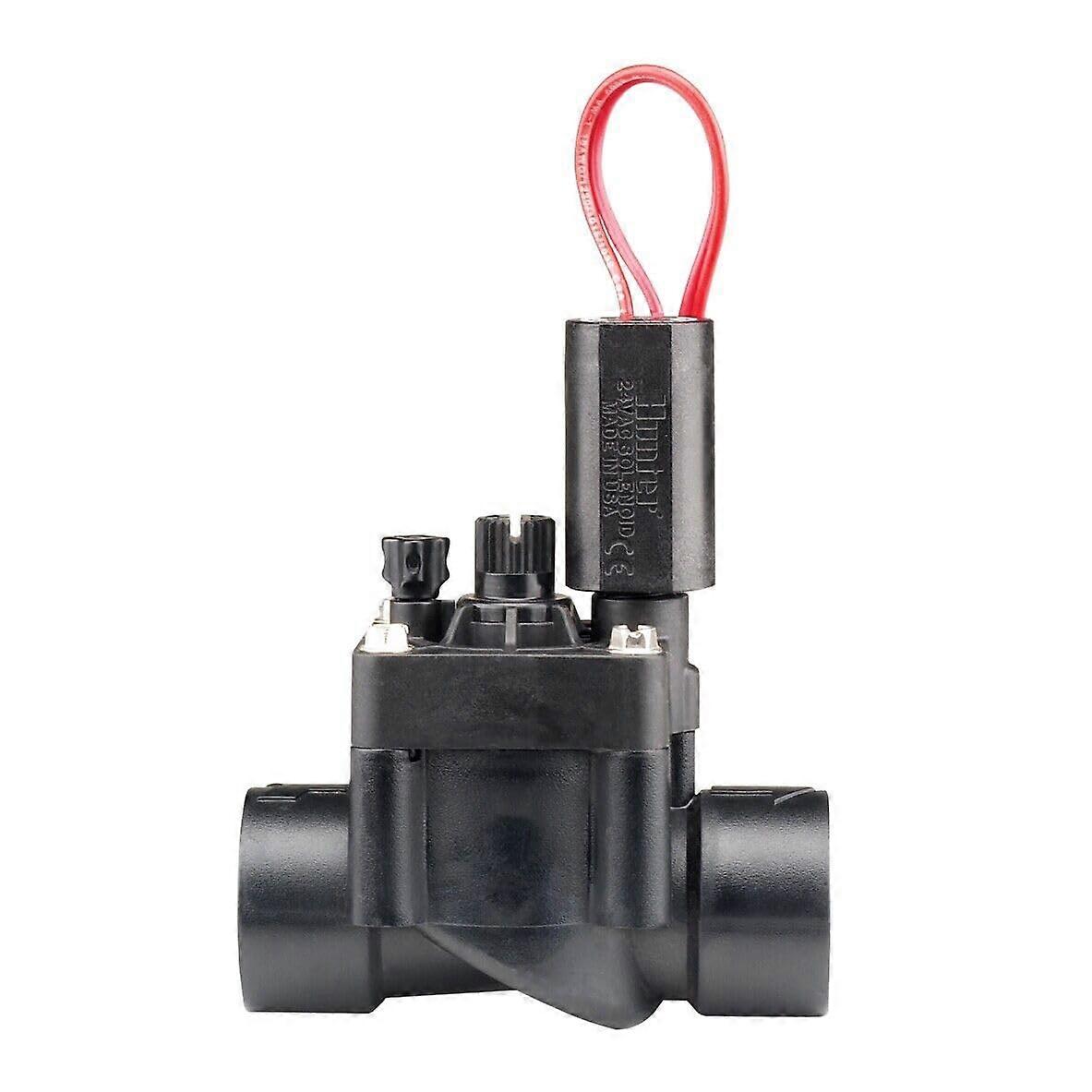 PGV-101 Solenoid Valve Ball Valve 1 Inch Inner Thread x Female Thread Flow Control Black