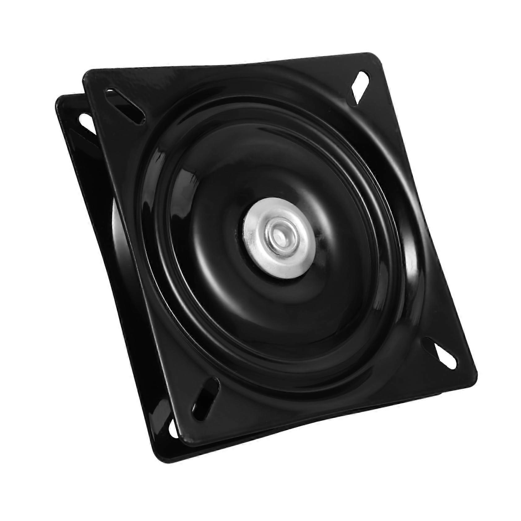 Table Turntable Swivel Plate Heavy Duty Durable Rotating Seat Mechanism Square Steel Black