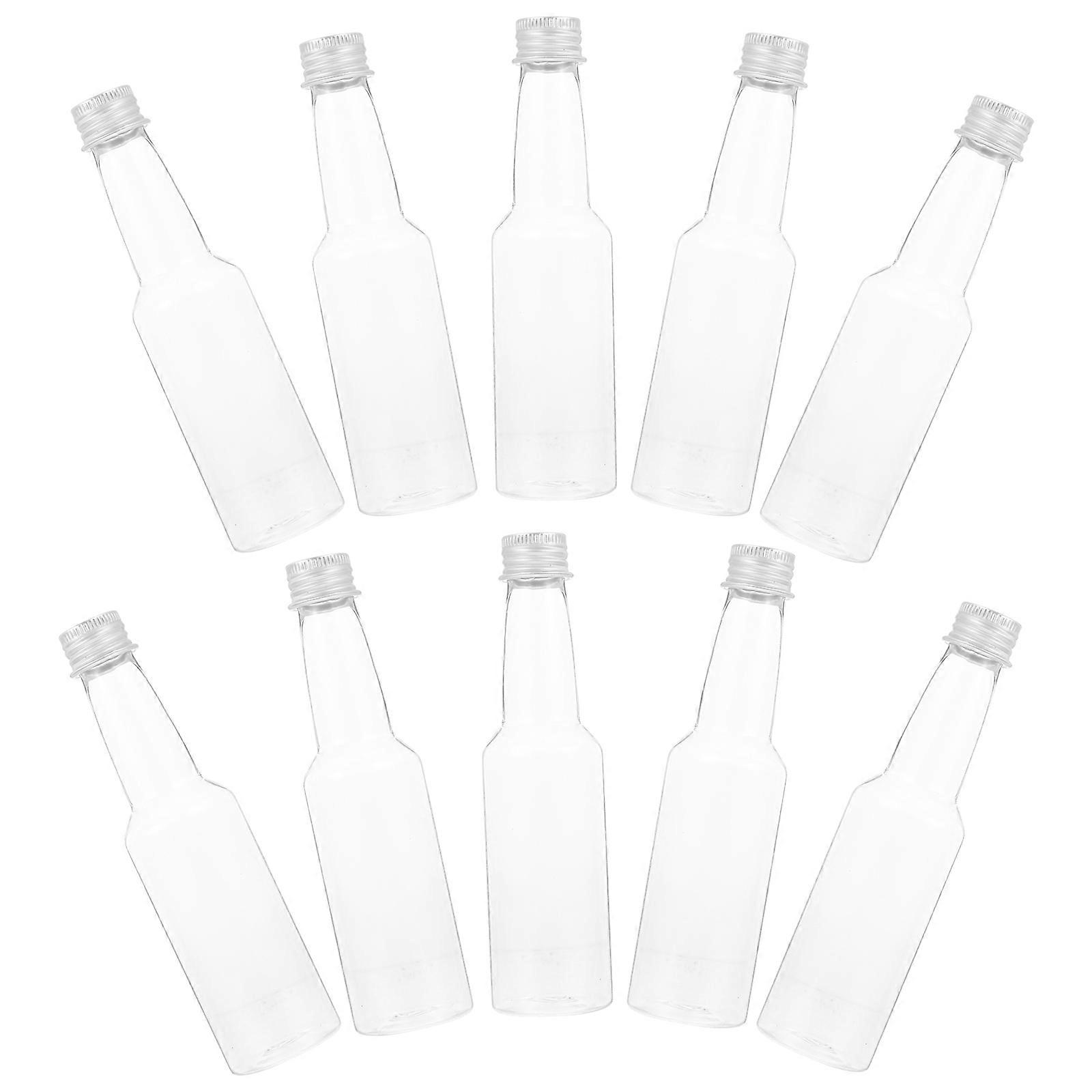 Portable Milk Bottles for Storage Use Made of Plastic Transparent Color Leakproof Pieces
