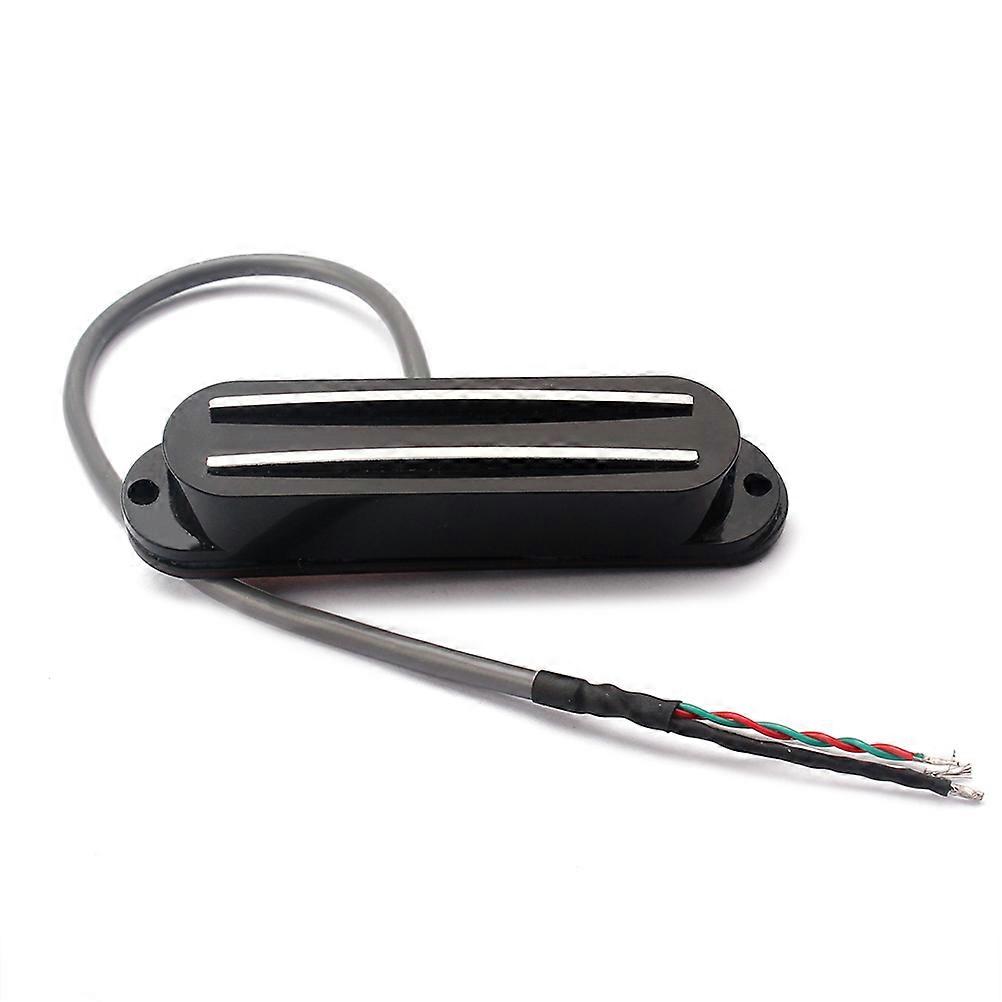 Black Dual Coil Humbucker Neck Pickup with 4 Wires for Guitar Replacement Parts 2pcs