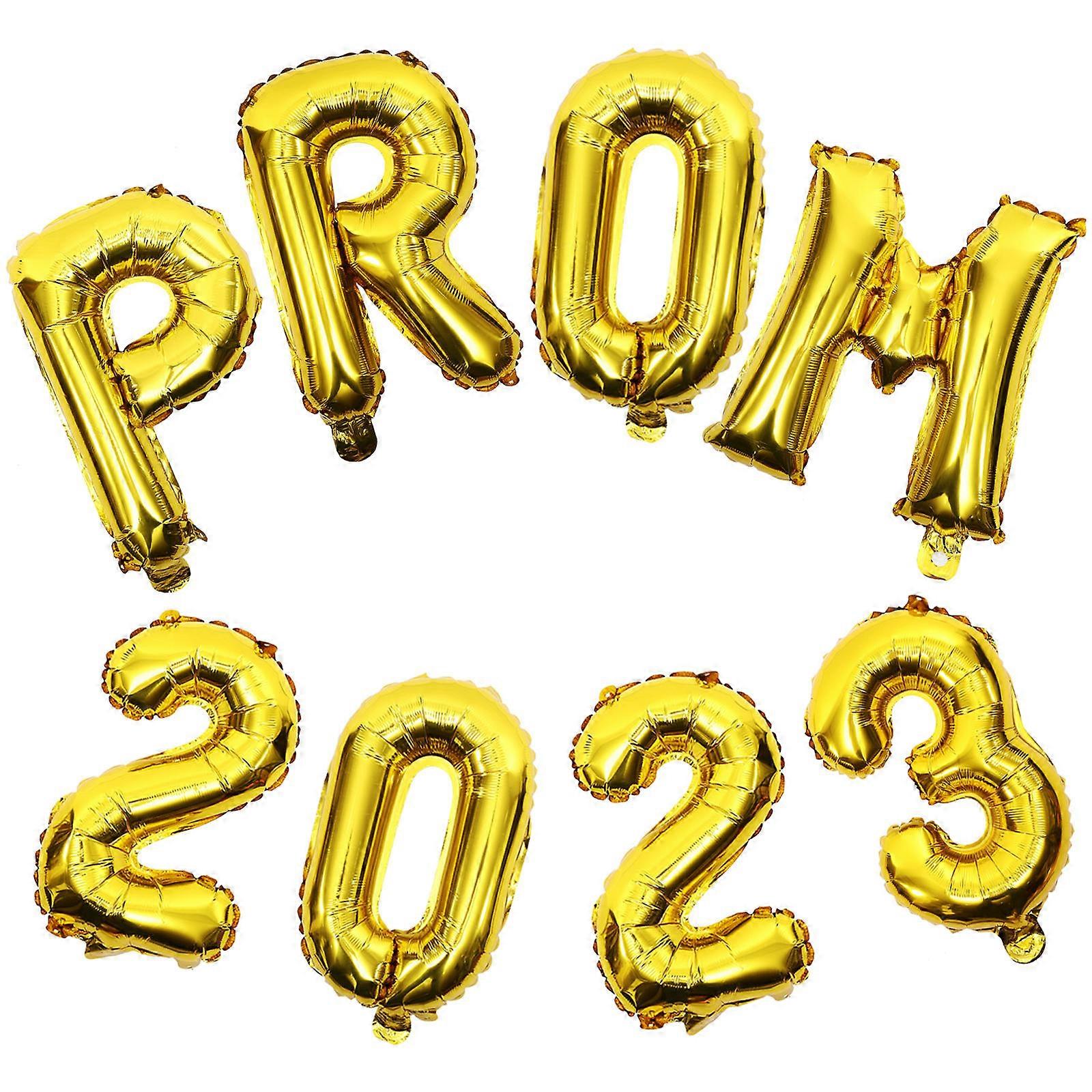 2 Sets Graduation PROM 2023 Balloons Graduations Balloons Graduation Party Balloons