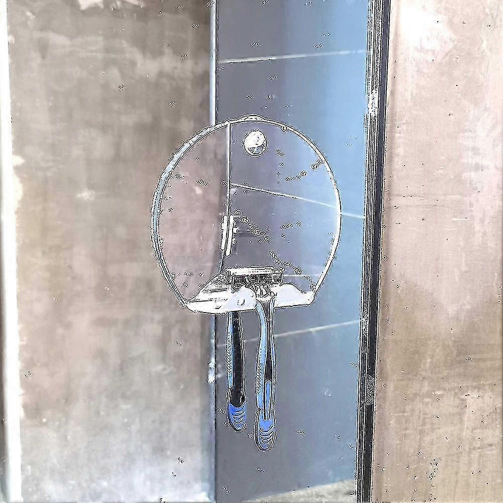 360 rotation shower mirror for shaving with suction cup