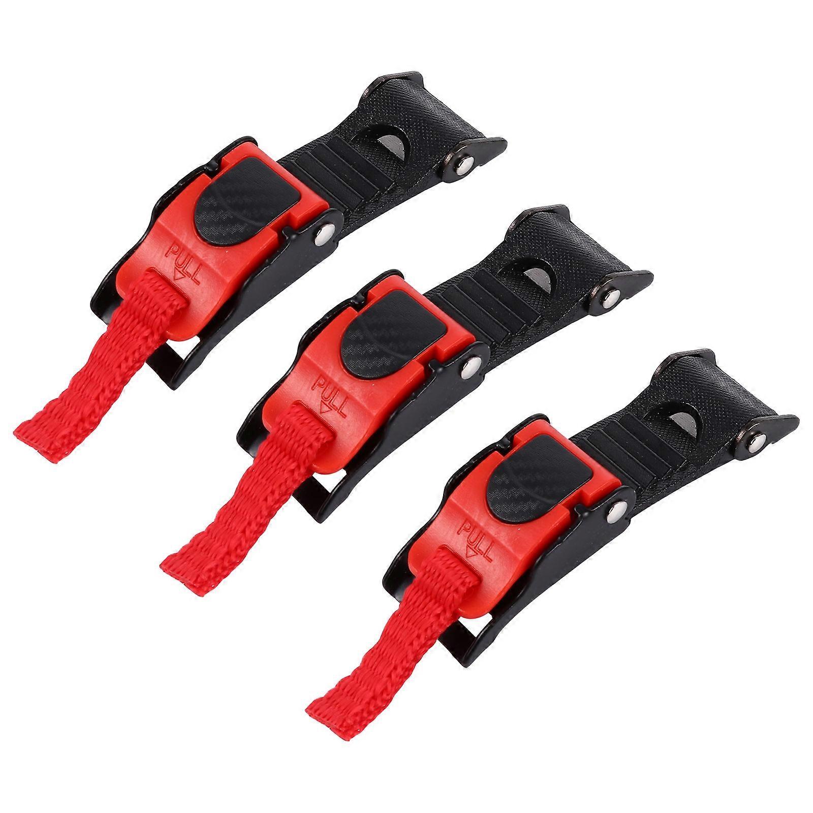 3pcs Durable Buckle Replacement for Motorcycle and Bike – Easy to Use Safety Hat Fastener with Quality Material