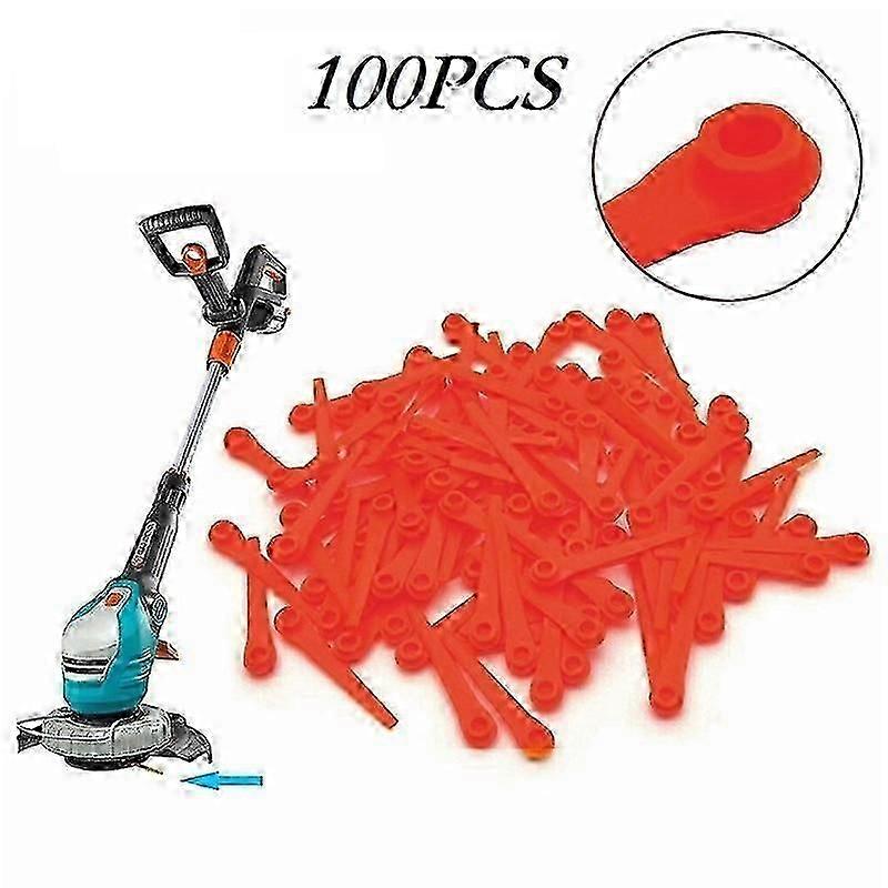 100Pcs για την αντικατάσταση λεπίδων χλοοκοπτικών μηχανών Gardena 9823 9825 9820 9821 9828 9829 8840 8841 2417