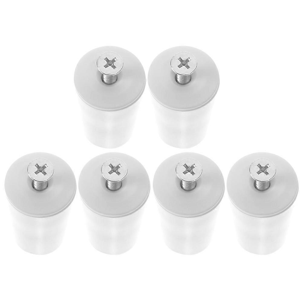 Window Blind Repair Parts 6Pcs Blind Stoppers Prevent Shutter Absorption Convenient Operation Smooth Surface for Home