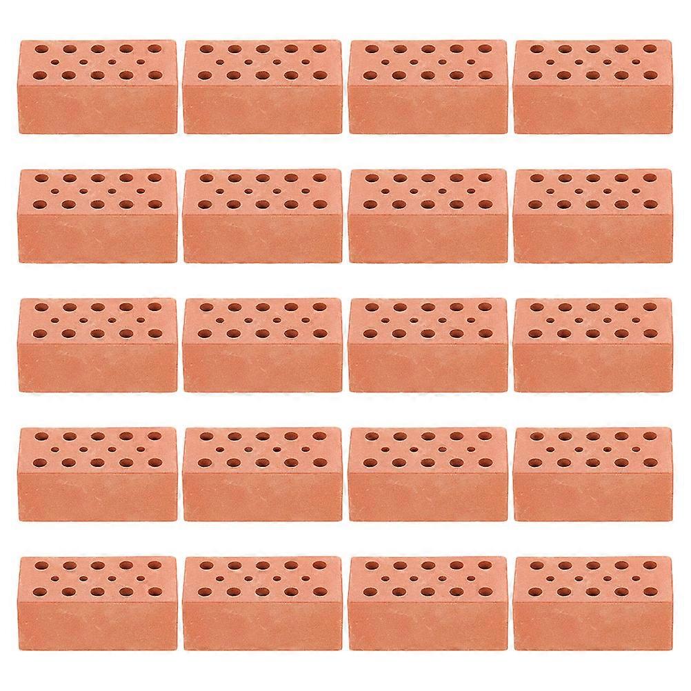 30pcs Miniature Bricks for Landscaping & Dollhouse Accessories – Creative Building Blocks for Imaginative Play, Family Collaboration, and