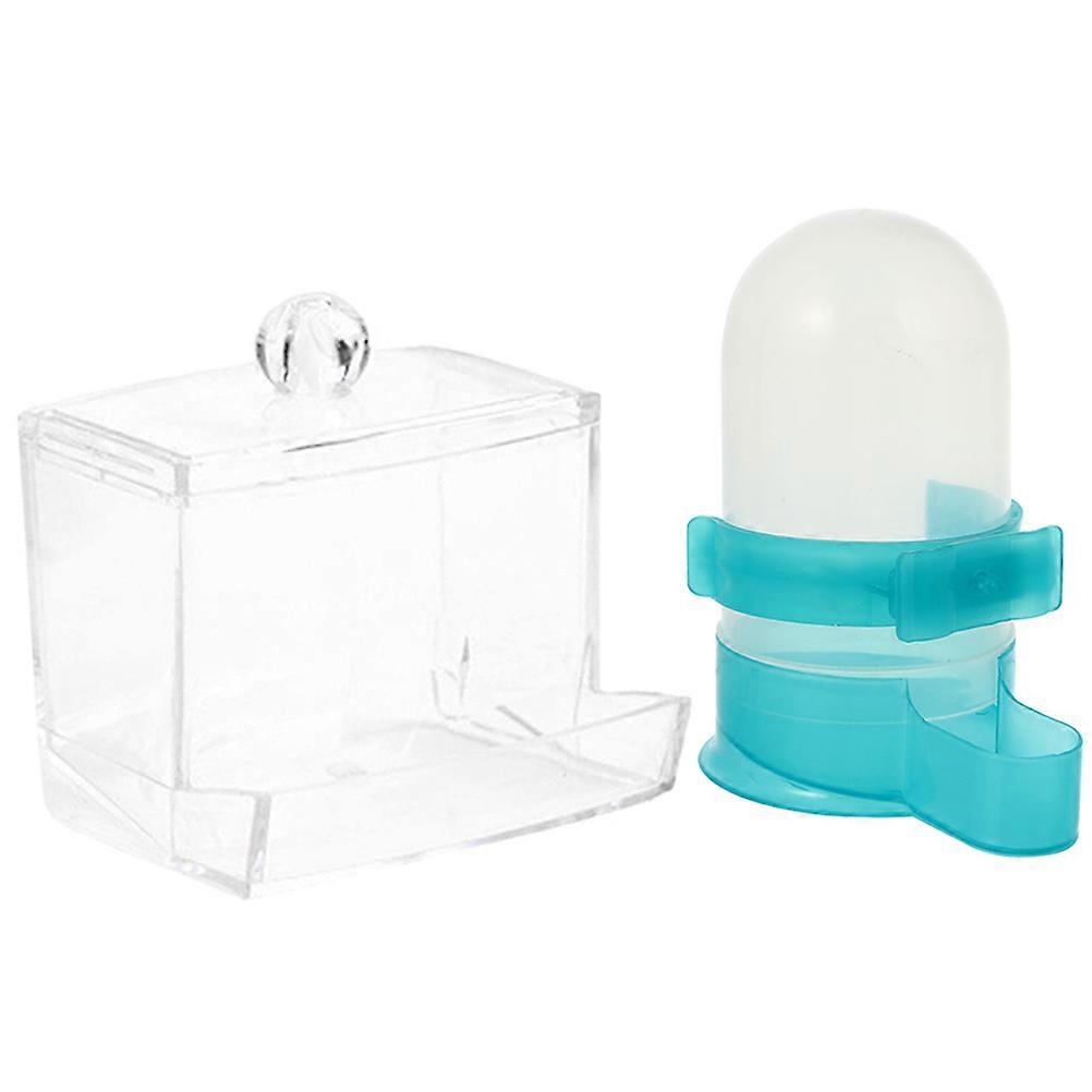 Automatic Chicken Feeder Set spillproof and durable for home use with assorted color