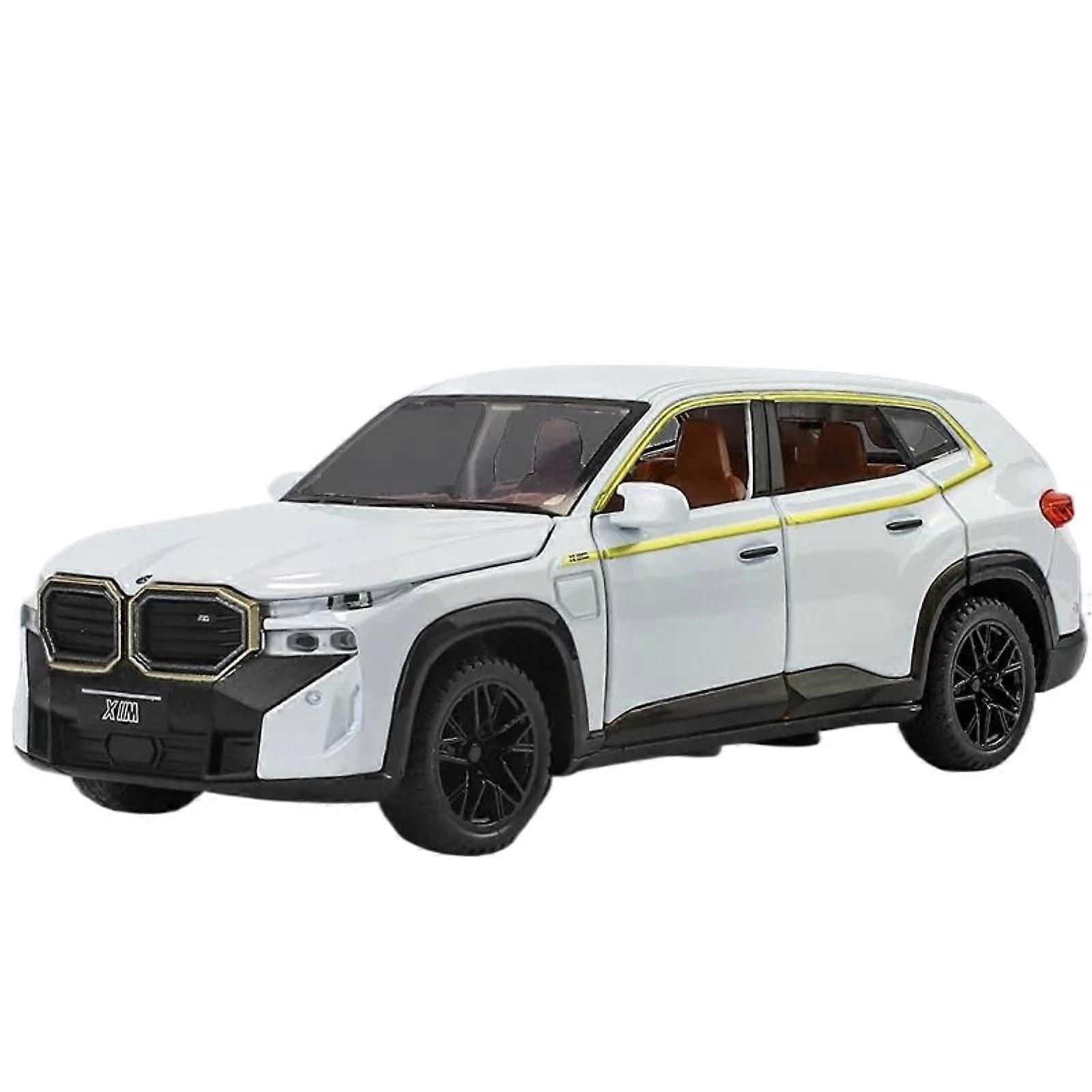 1:32 Scale Model Car XM SUV Alloy Diecast, Finished White, Metal Display Model