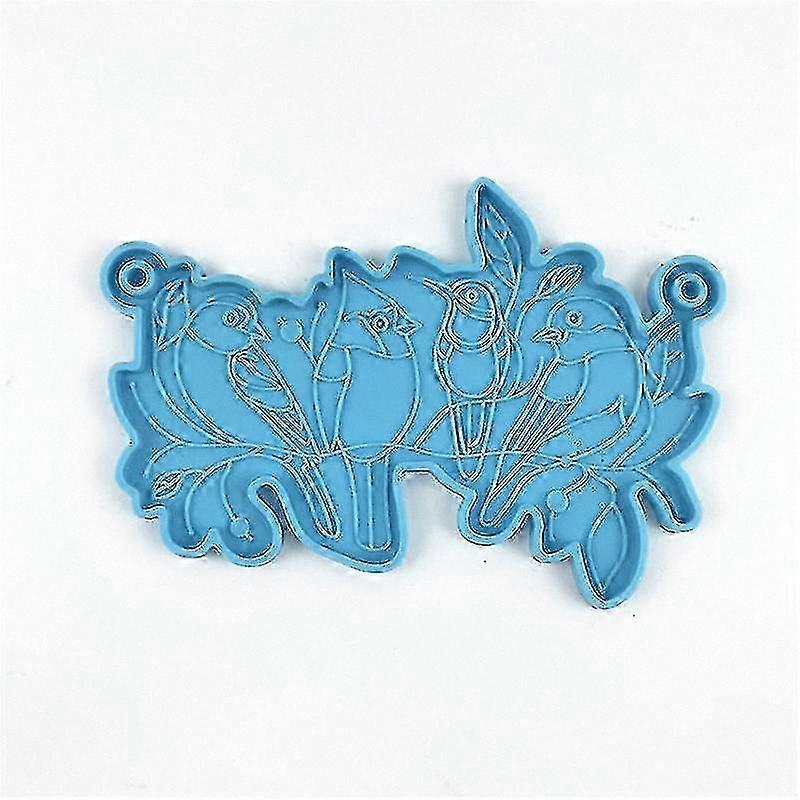 Silicone Mold for Crafting Small Birdhouse Designs
