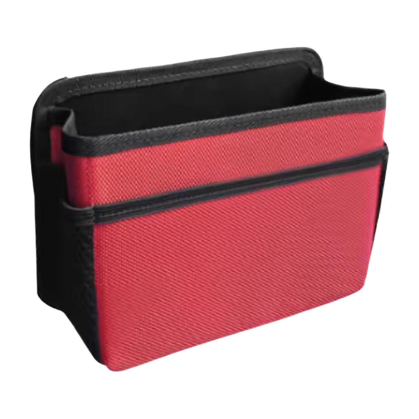 Waterproof Universal Car Dustbin Hanging Storage Box Mini Foldable Trash Can Suitable for Vehicle Interior Organization Multicolor