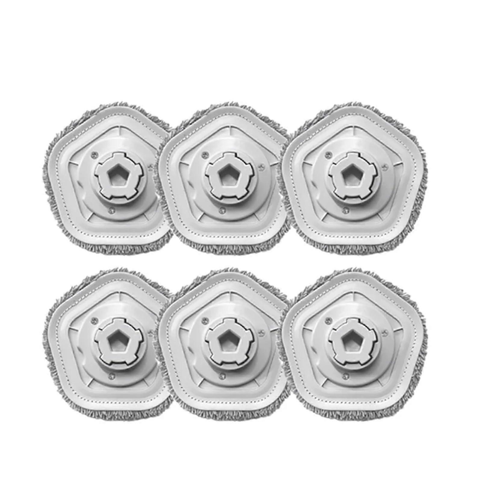 Bot W10 / W10 PRO Robot Vacuum Cleaner Replacement Parts Kit - HEPA Filter, Main Brush, Side Brushes, Mop Cloth Pads (6PCS)
