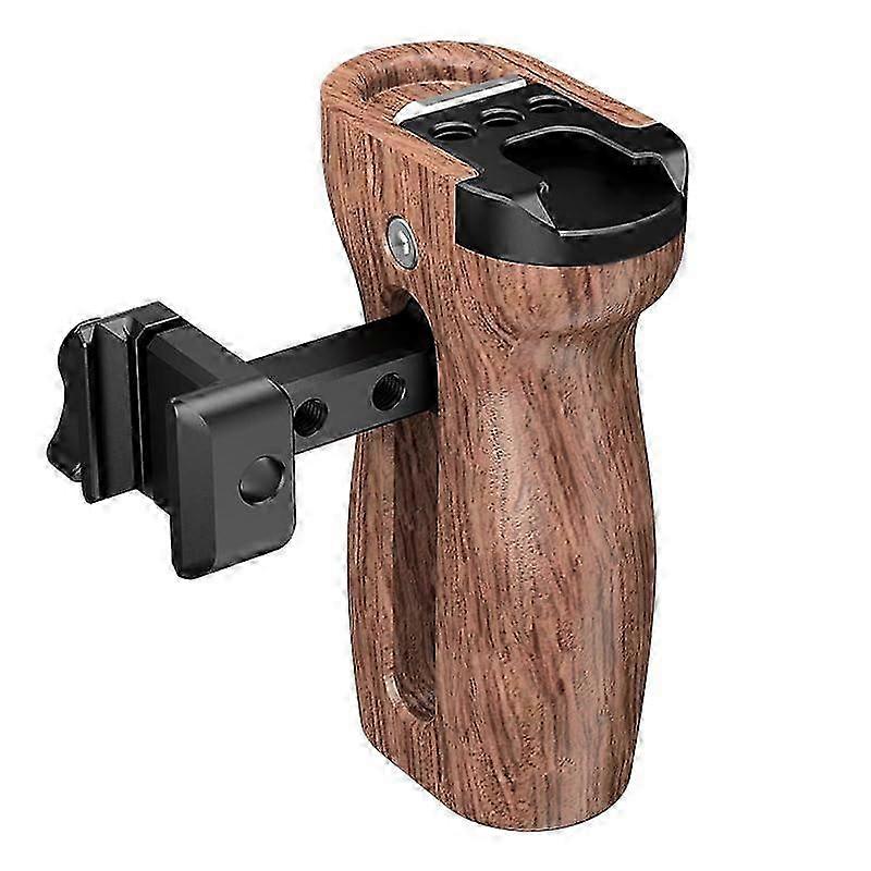 Camera Cage Mount Grip with Quick Release Side Handle