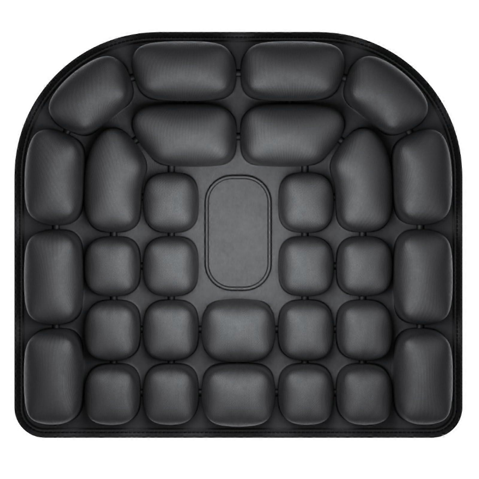 Inflatable travel pillow, comfortable, breathable, air cell cushion, wheelchair, nonslip, portable, inflatable, hemorrhoids