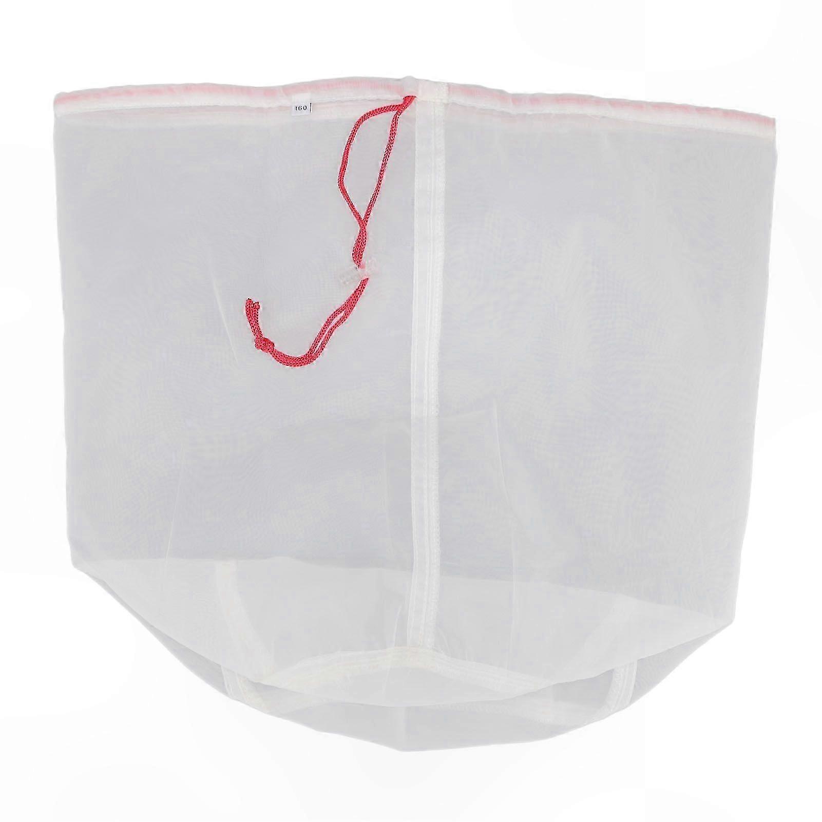 Extra Fine Mesh 5 Gallon Brew Bags for Homebrewing Wine Straining Milk Honey Red