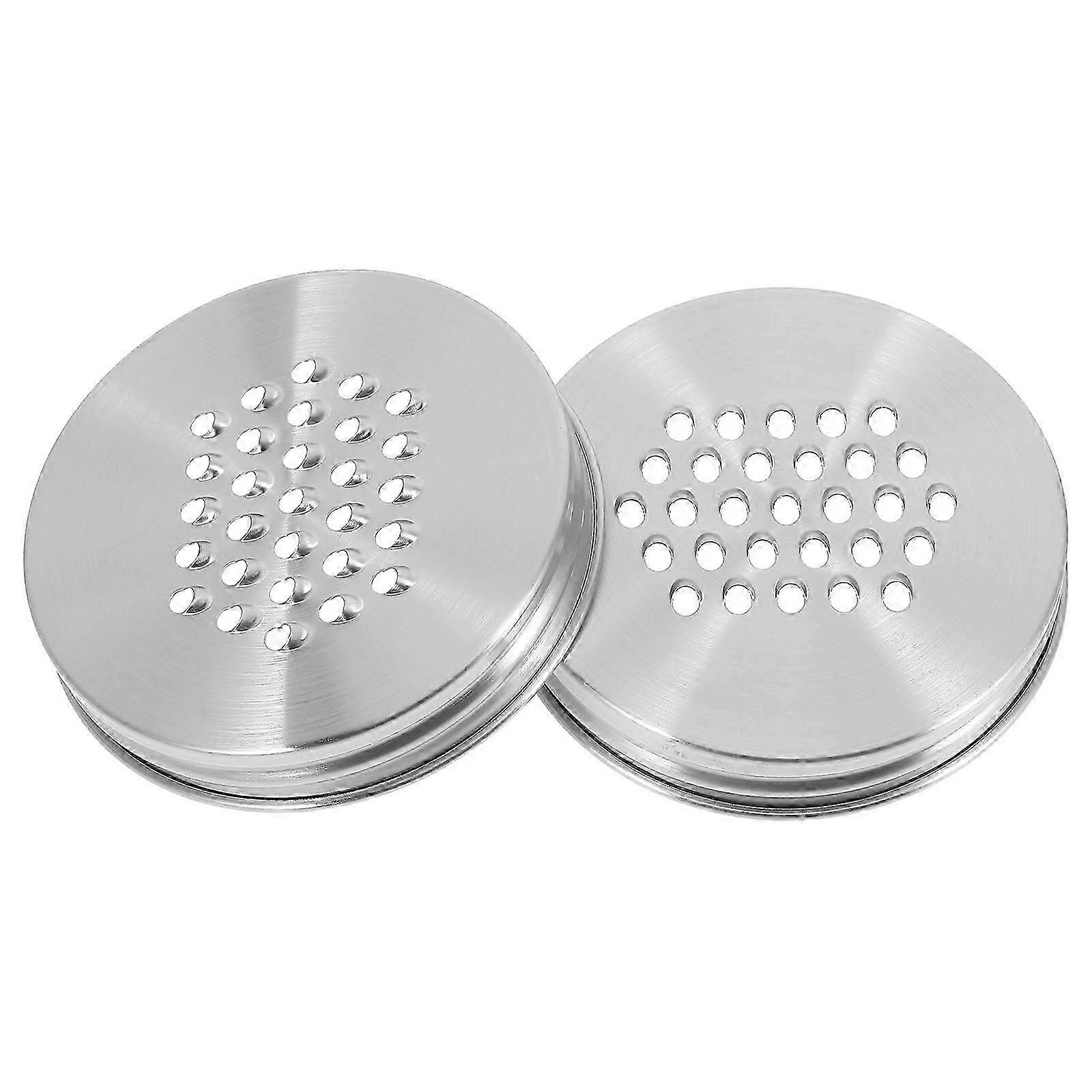 Multipurpose Jar Lids Mason Jar Lid Kitchen Use Round Shape 2Set