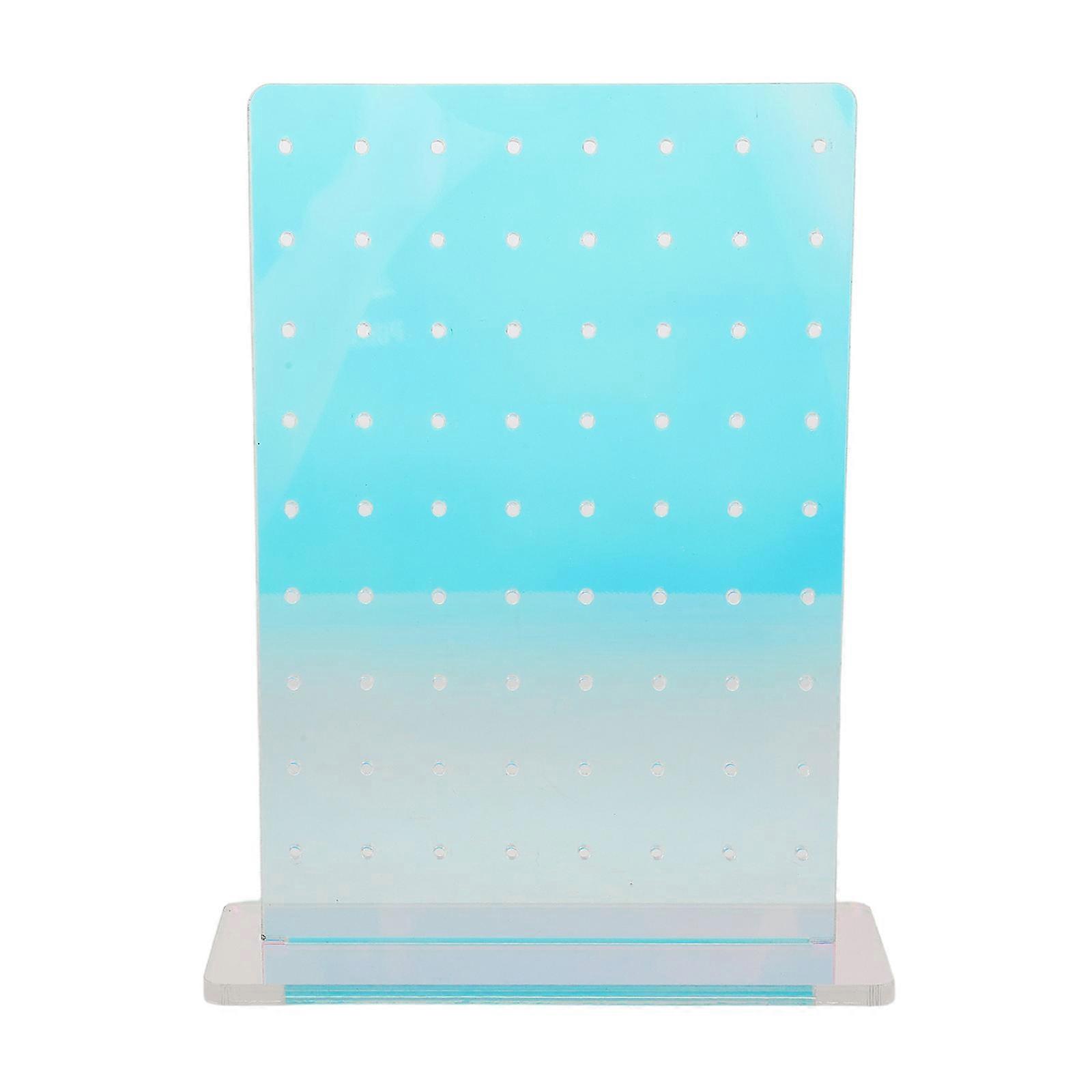Here's a polished and engaging product description for your **Earring Display Stand Colorful Acrylic Jewelry Organizer**:
**Earring Display Stand