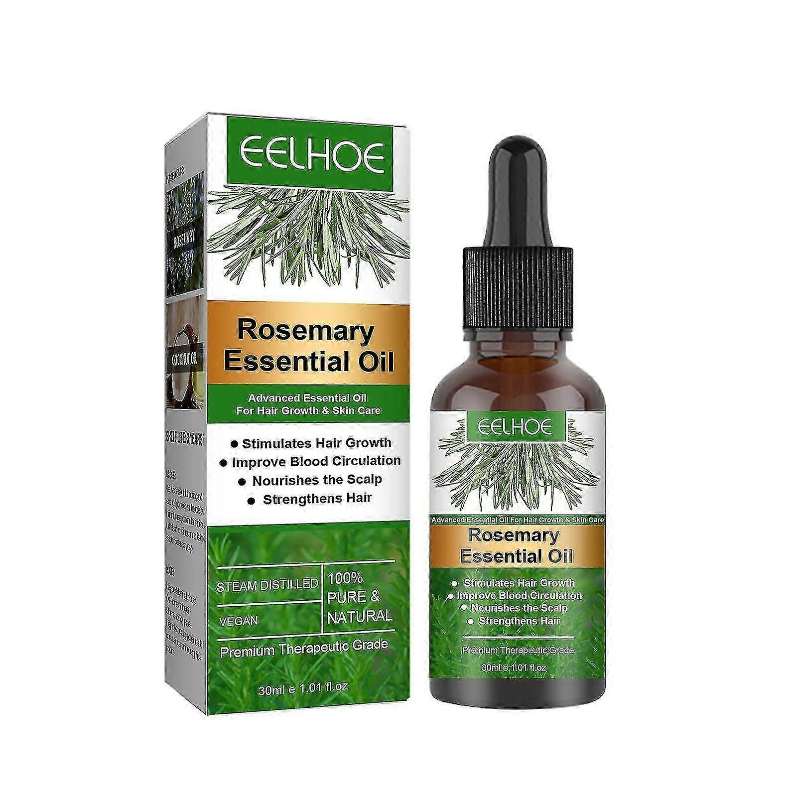 Rose Mary Oil For Hair Growth & Skin Care, Nourishment Scalp, Stimulates Hair Growth, Improves Blood Circulation 30ml