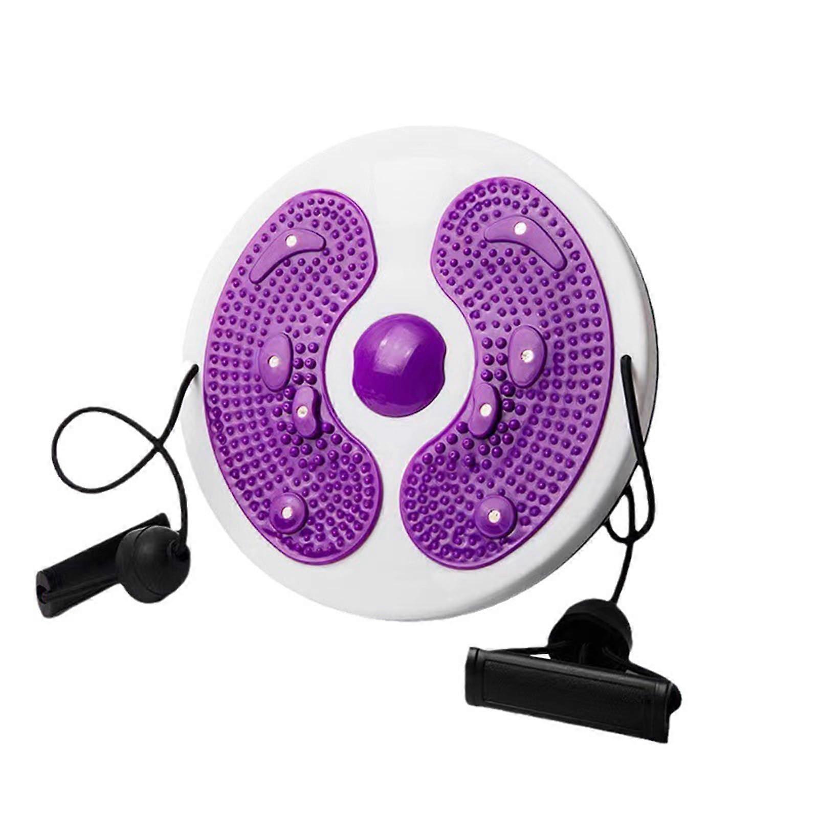 Twister Exercise Board with 360 Degree Rotation and Comfortable Handles for Core Strengthening at Home