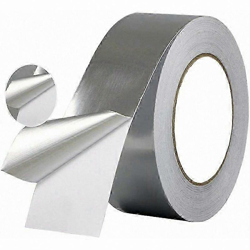 Thermal Insulation Foil Tape, Heat Resistant & Waterproof, 5cm x 20m Roll for Sealing and Insulation Applications, Single Pack