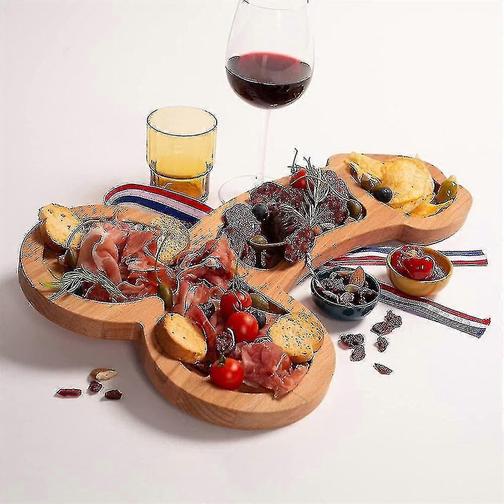Wooden food trays, S 12×24cm/L 20×40cm, environmentally friendly and multi-purpose