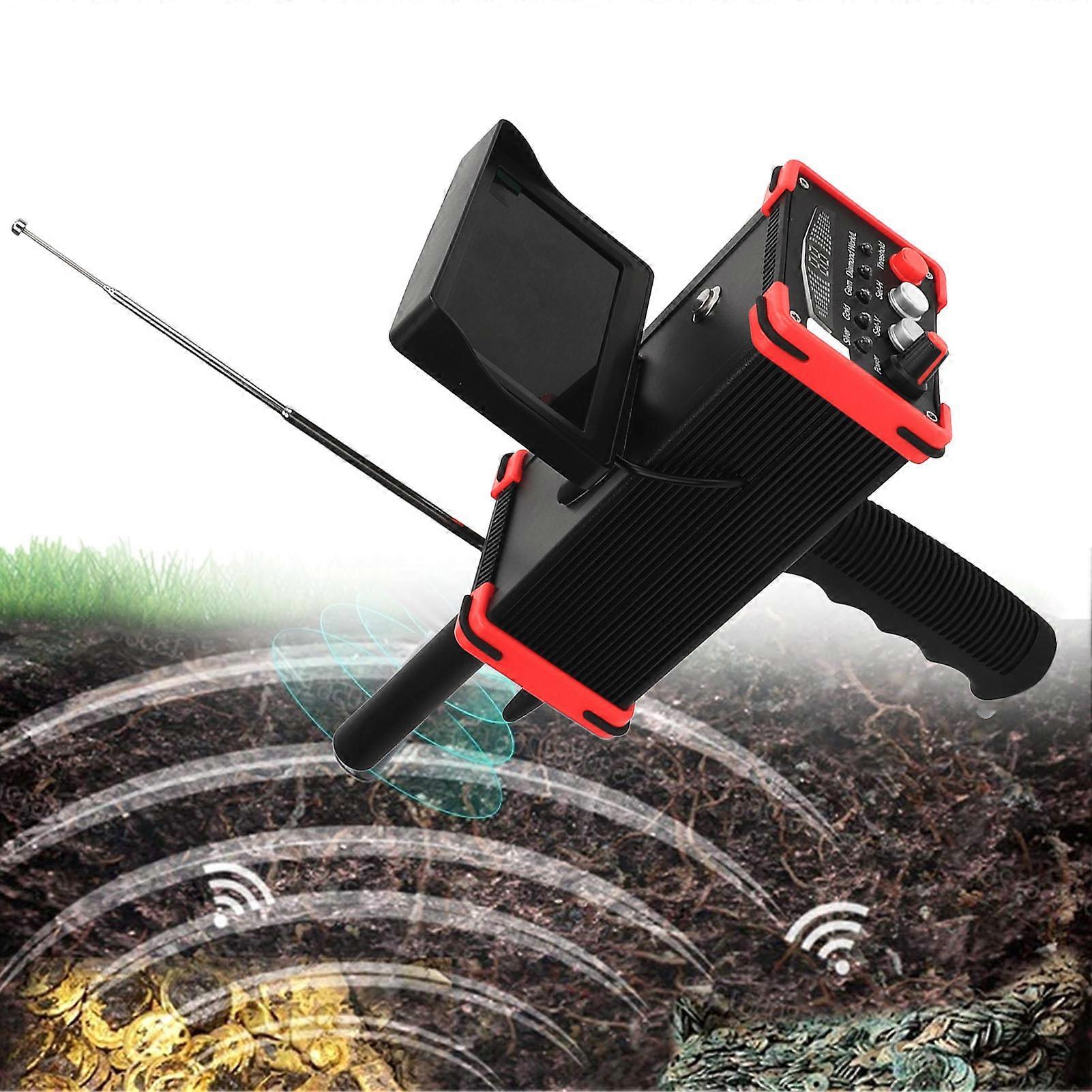 Metal Detector HD LCD Screen 11.1V 2000mAh Underground Scanner